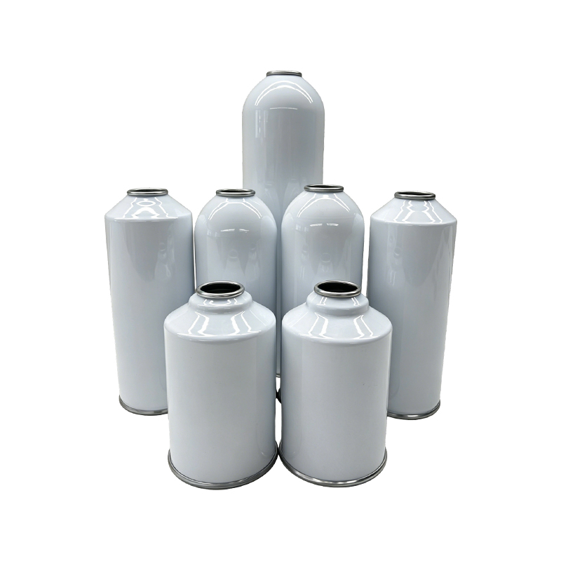 Empty A/C Refrigerant Can – Sealed Container for R134a / R1234yf / R12